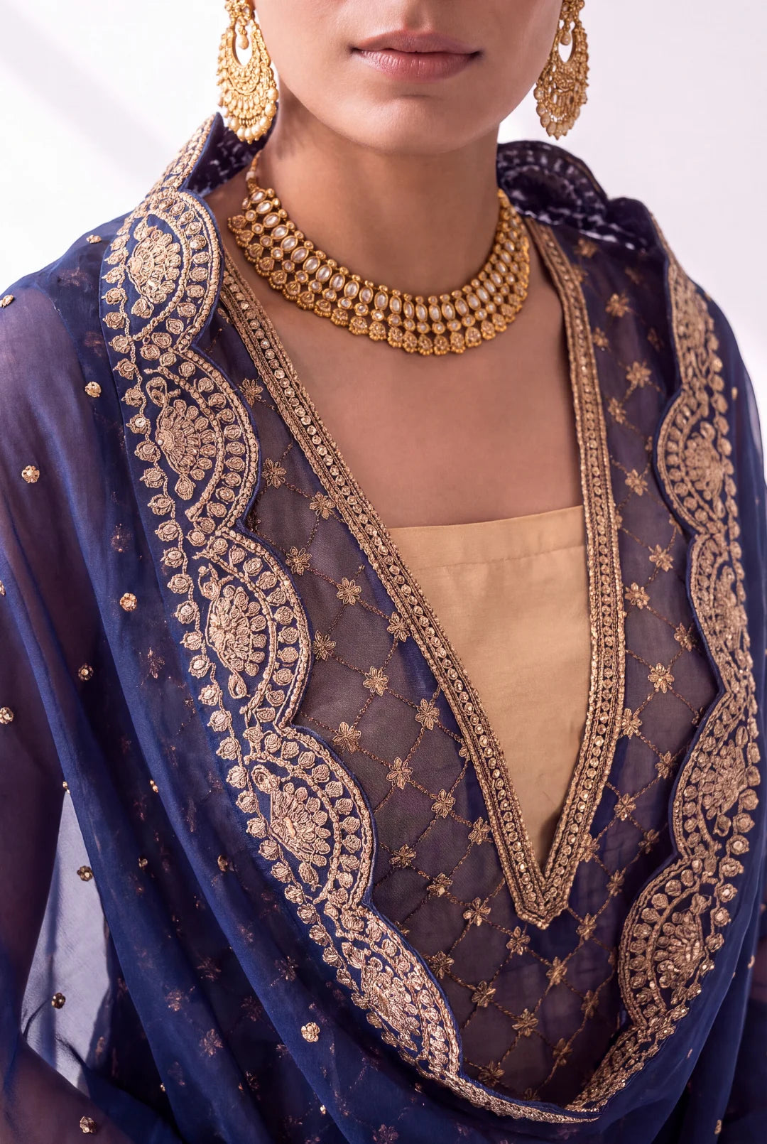 Midnight Royale – Luxury Embroidered 3-Piece Formal Suit